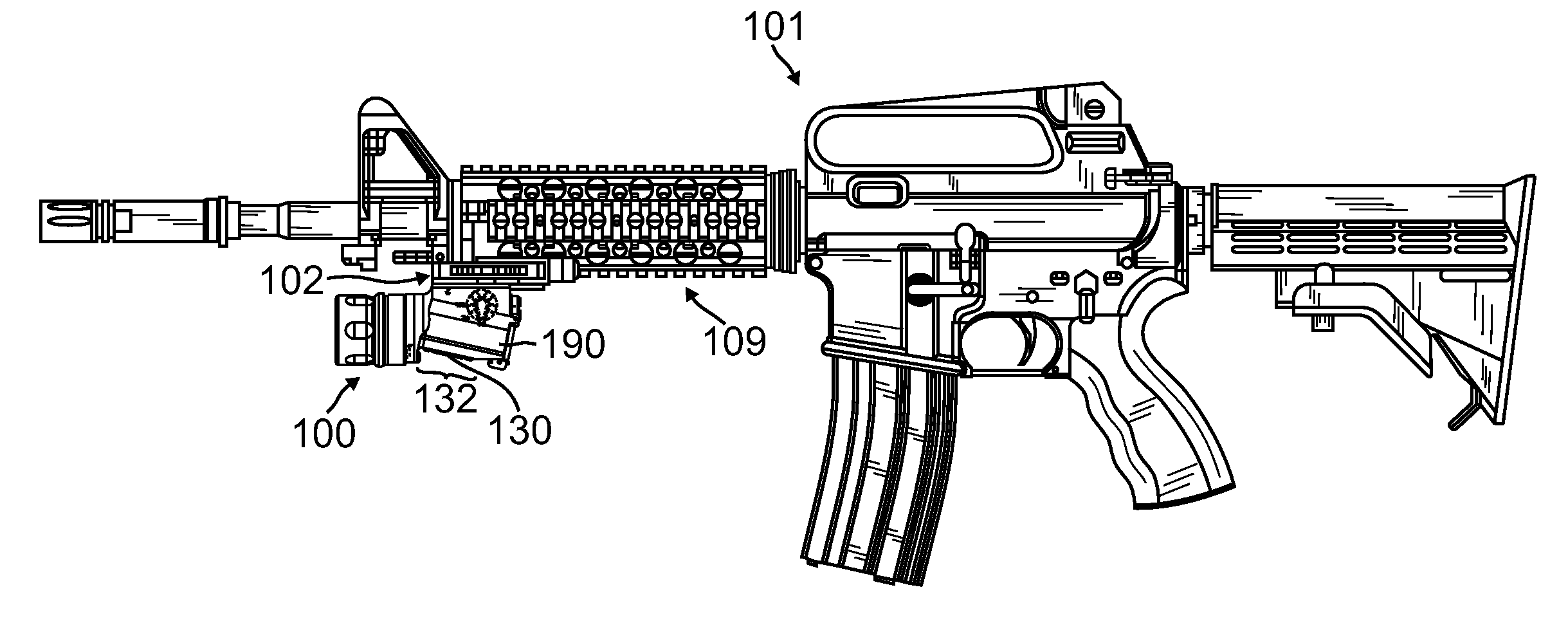 Lighting device with switchable light sources