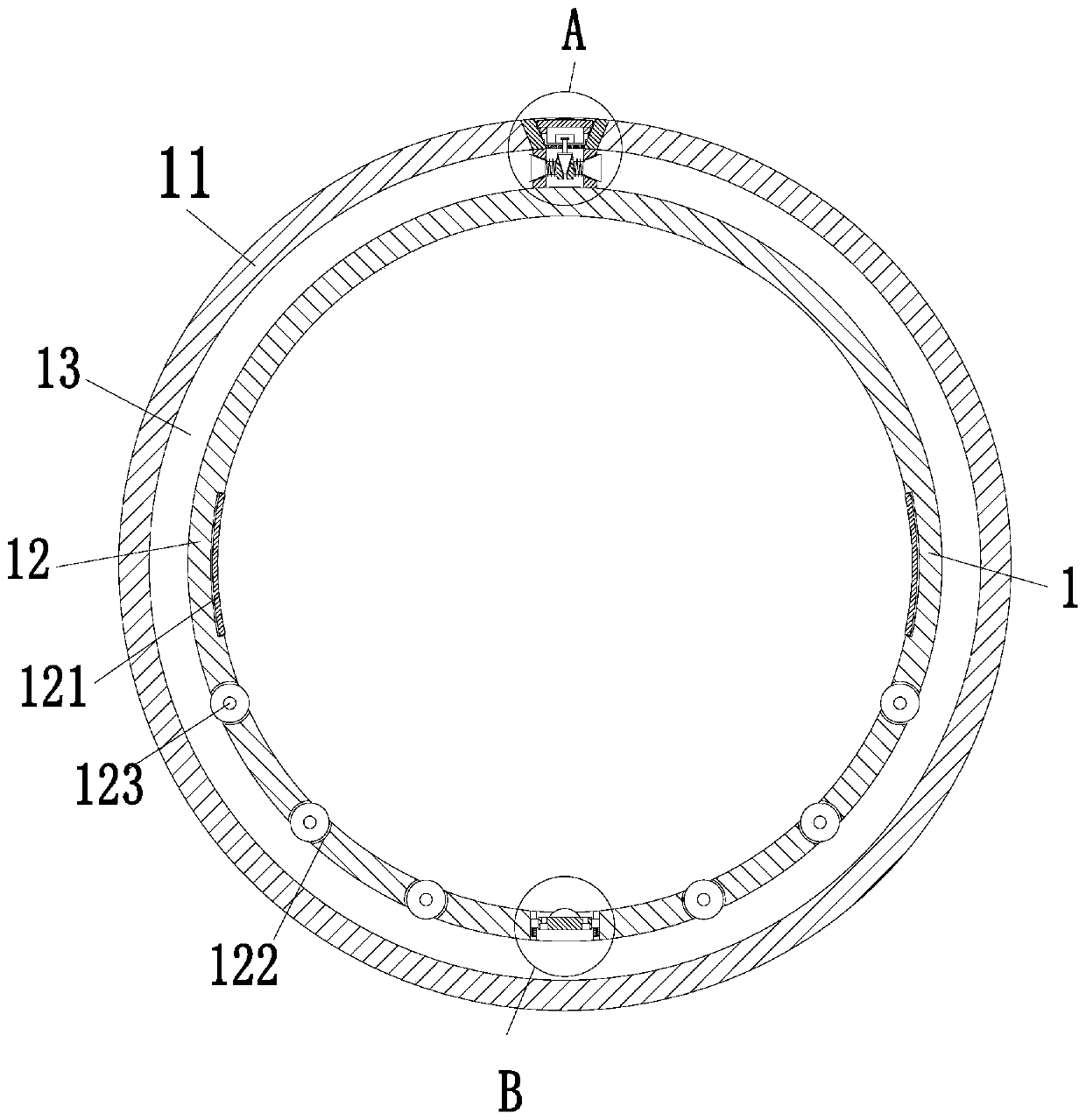 A self-lubricating bearing