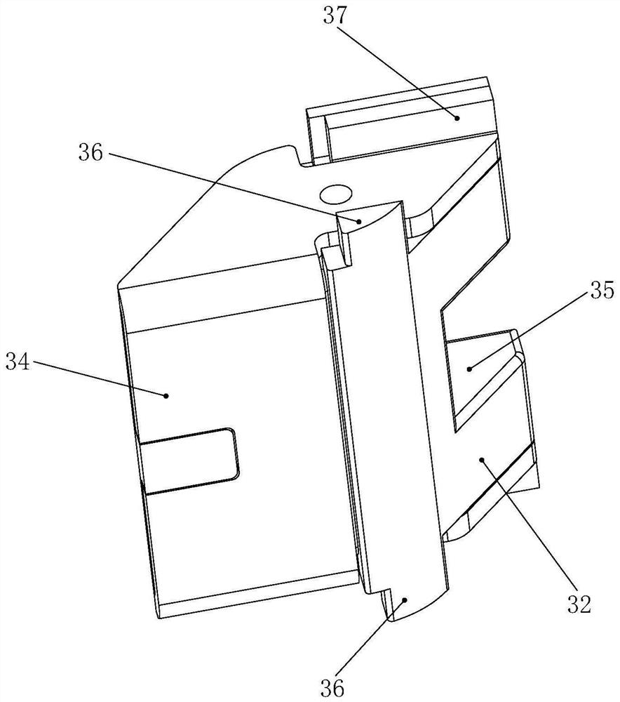 Lock body structure