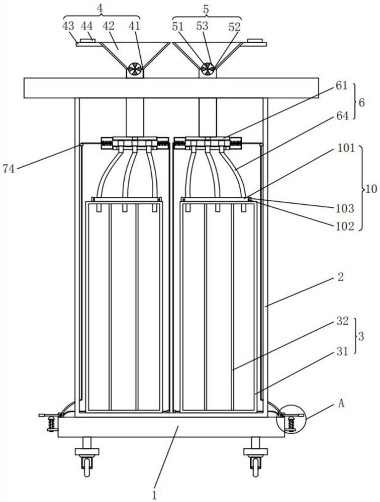 Convenient-to-operate garbage can facilitating classification for medical surgery