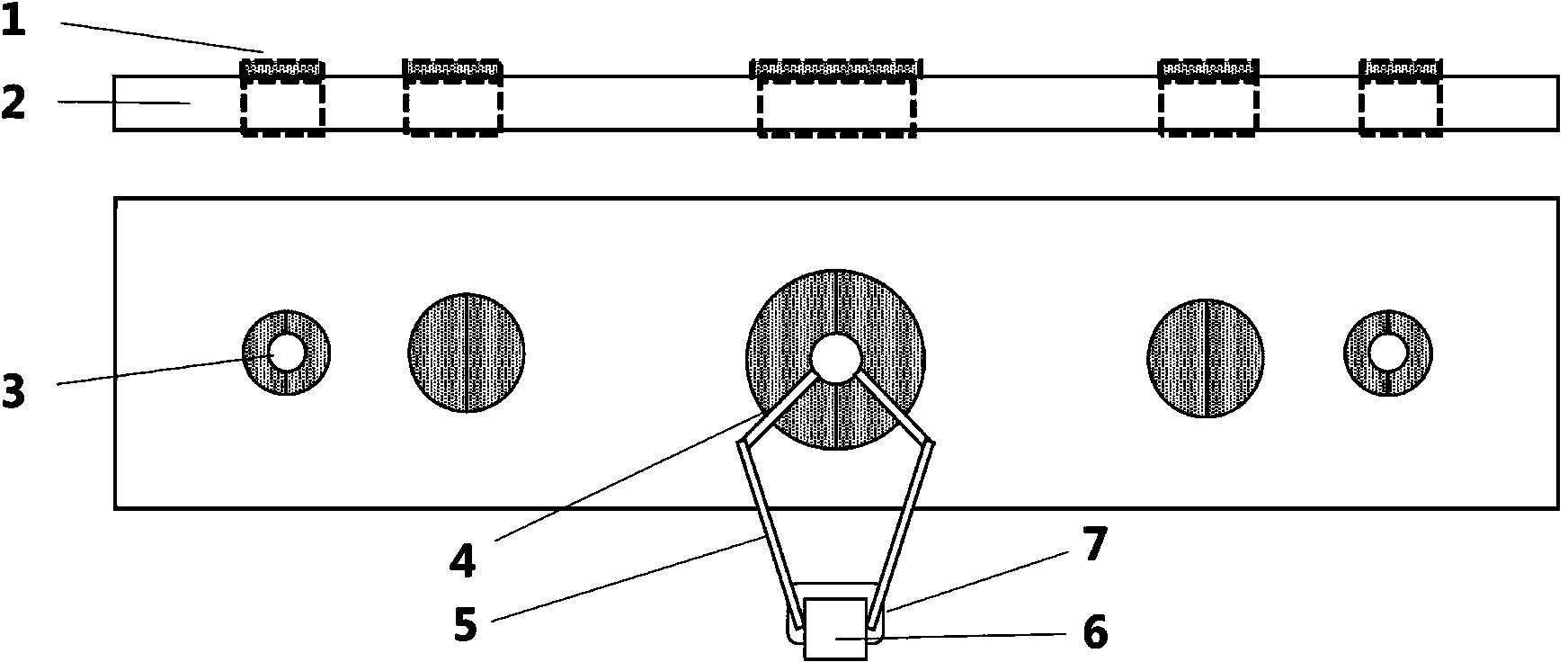 Device and method for eradicating secondary oxidation of tundish during continuous casting