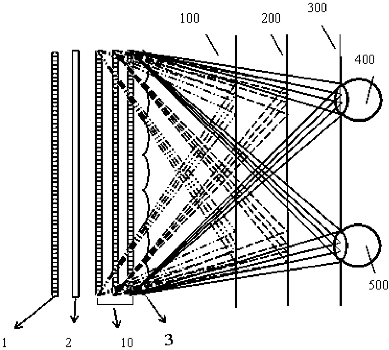 3D display component