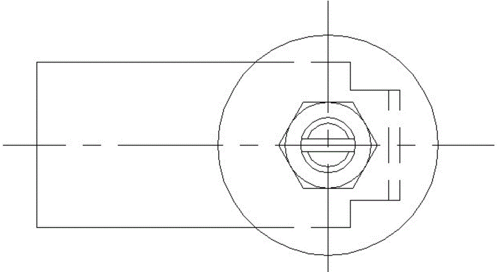 A column tray connecting device