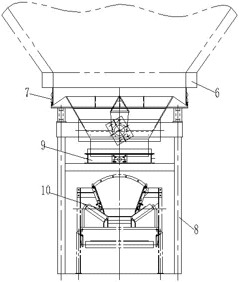 Vortex arch breaking feeder