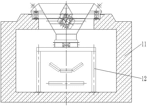 Vortex arch breaking feeder