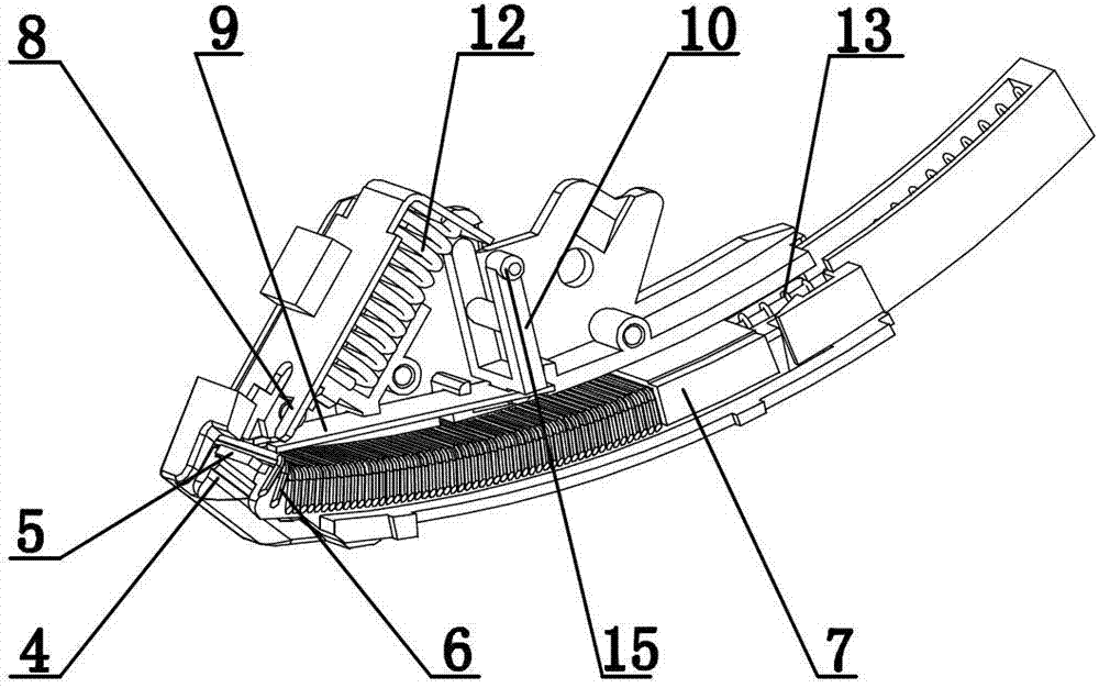 Disposable skin suturing instrument