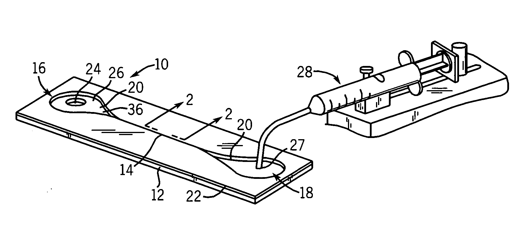 Micro-channel long molecule manipulation system