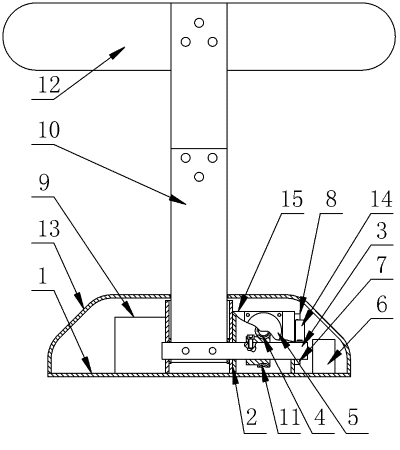 Anticollision remote control parking spot lock