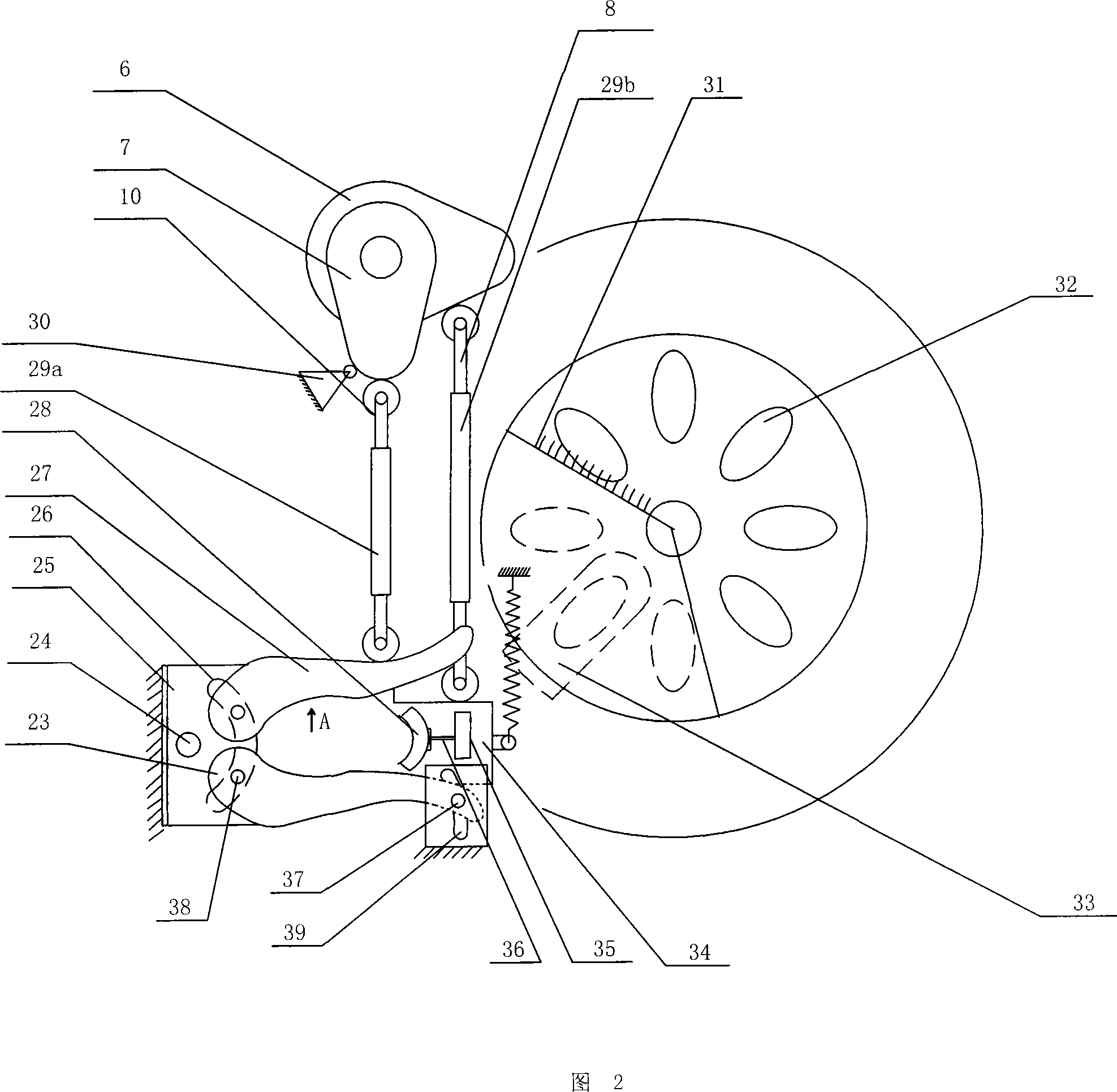 Seed shell automatic cracking machine of seedless watermelon