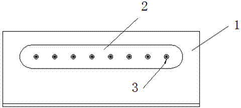 Spot welding method for reinforcing rib of corrugated sheet of corrugated oil tank