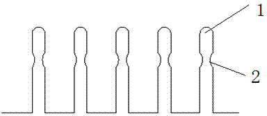 Spot welding method for reinforcing rib of corrugated sheet of corrugated oil tank