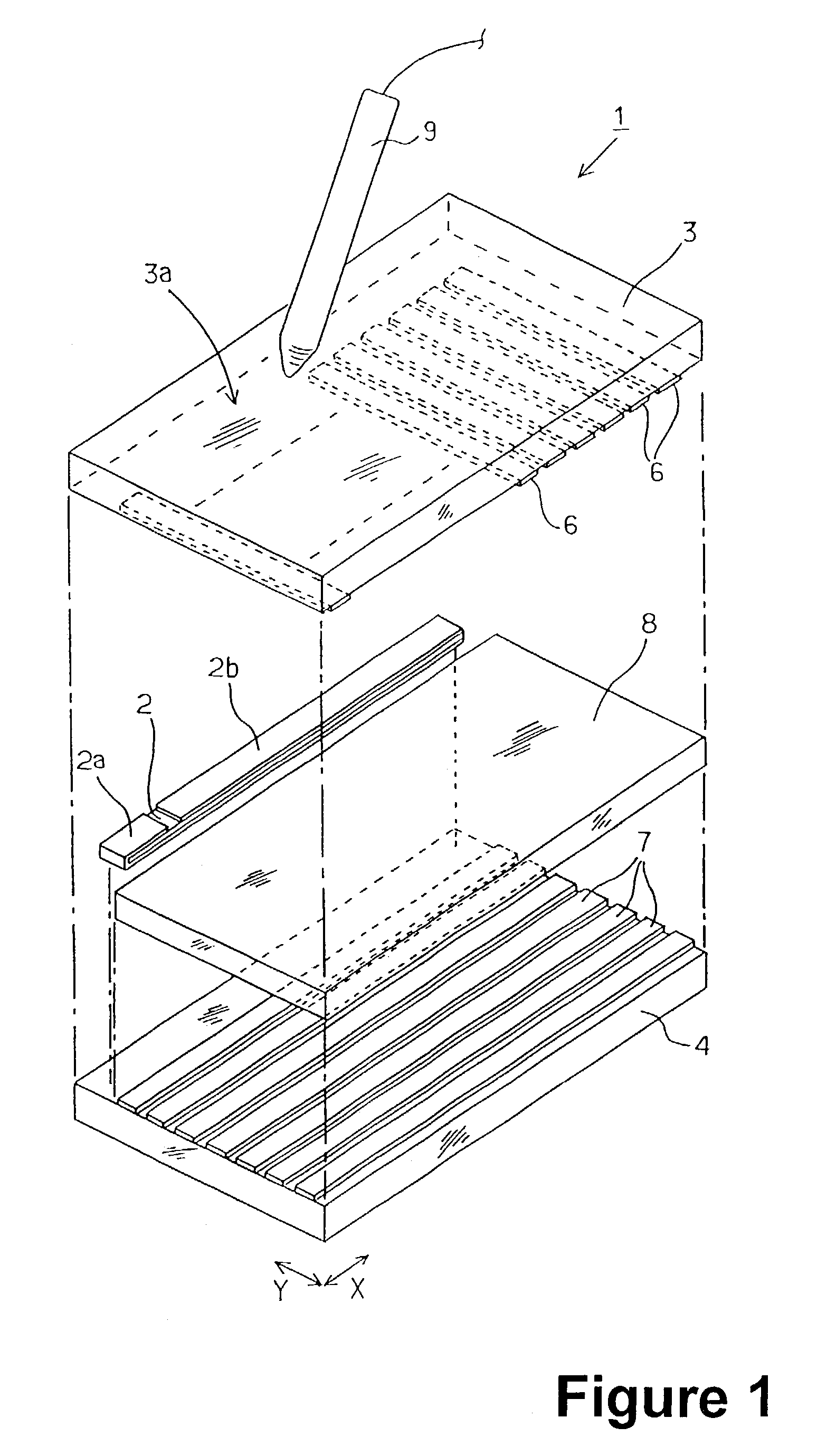 Digitizing tablet