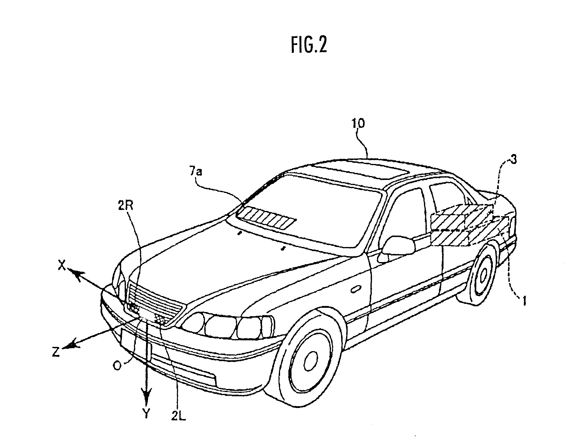 Vehicle environment monitoring apparatus