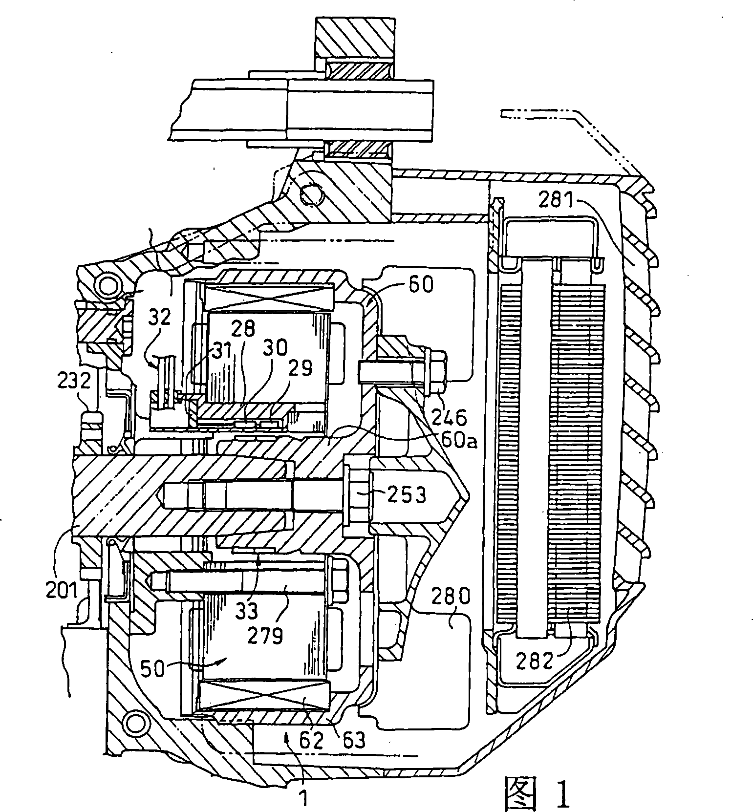 Starter generator