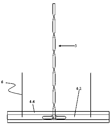 Strengthened anchoring fabricated type concrete retaining wall