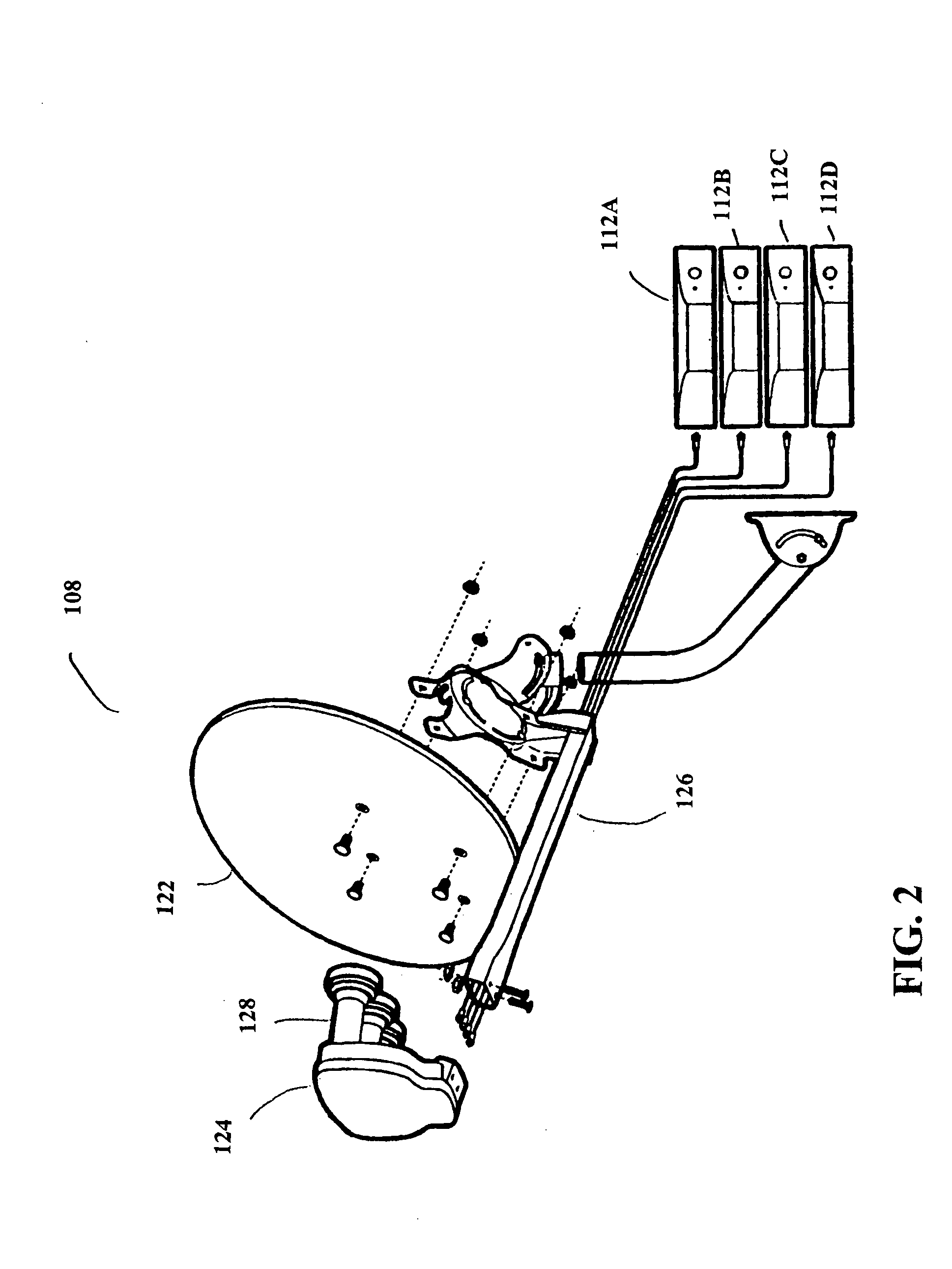 System architecture for control and signal distribution on coaxial cable