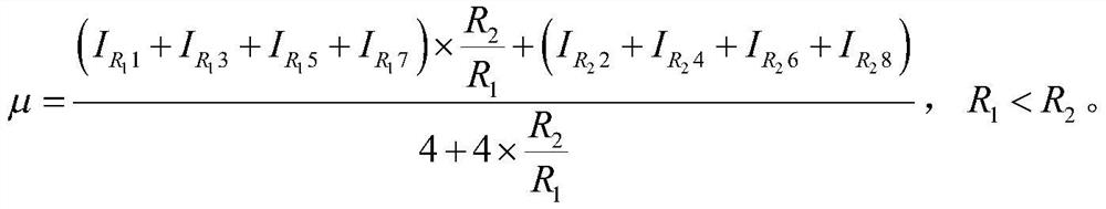 Face feature extraction method of self-adaptive extension cross type local binary pattern