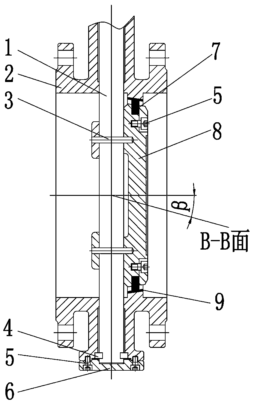 Four-eccentricity butterfly valve