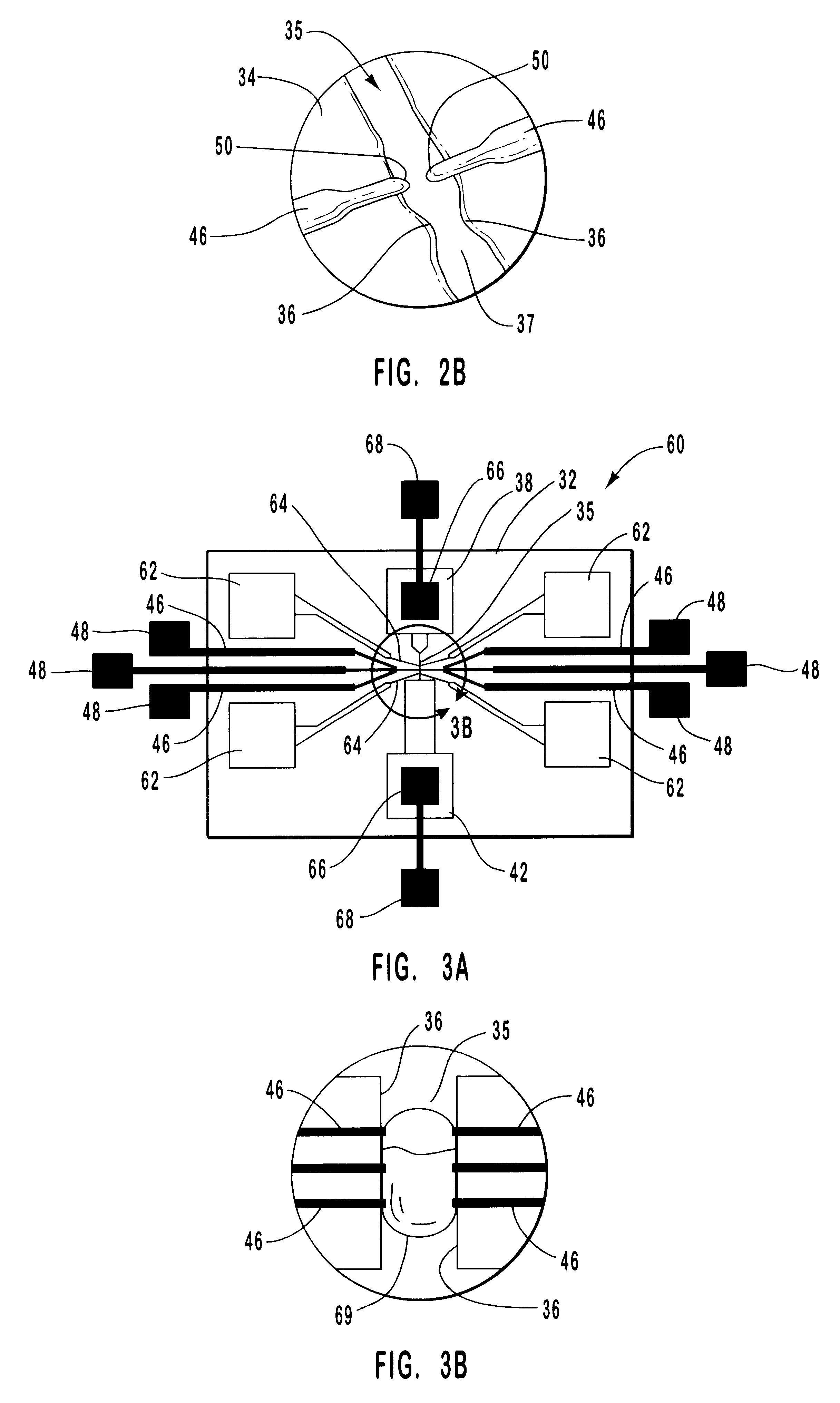 Electrical detector for micro-analysis systems