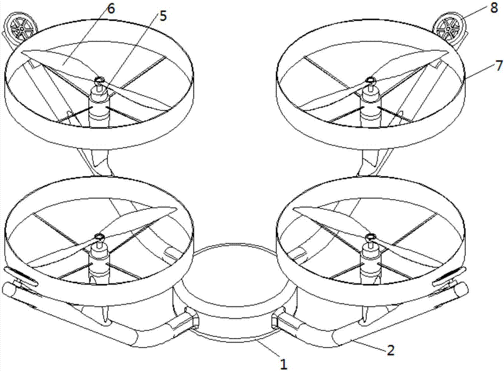 Flyable robot