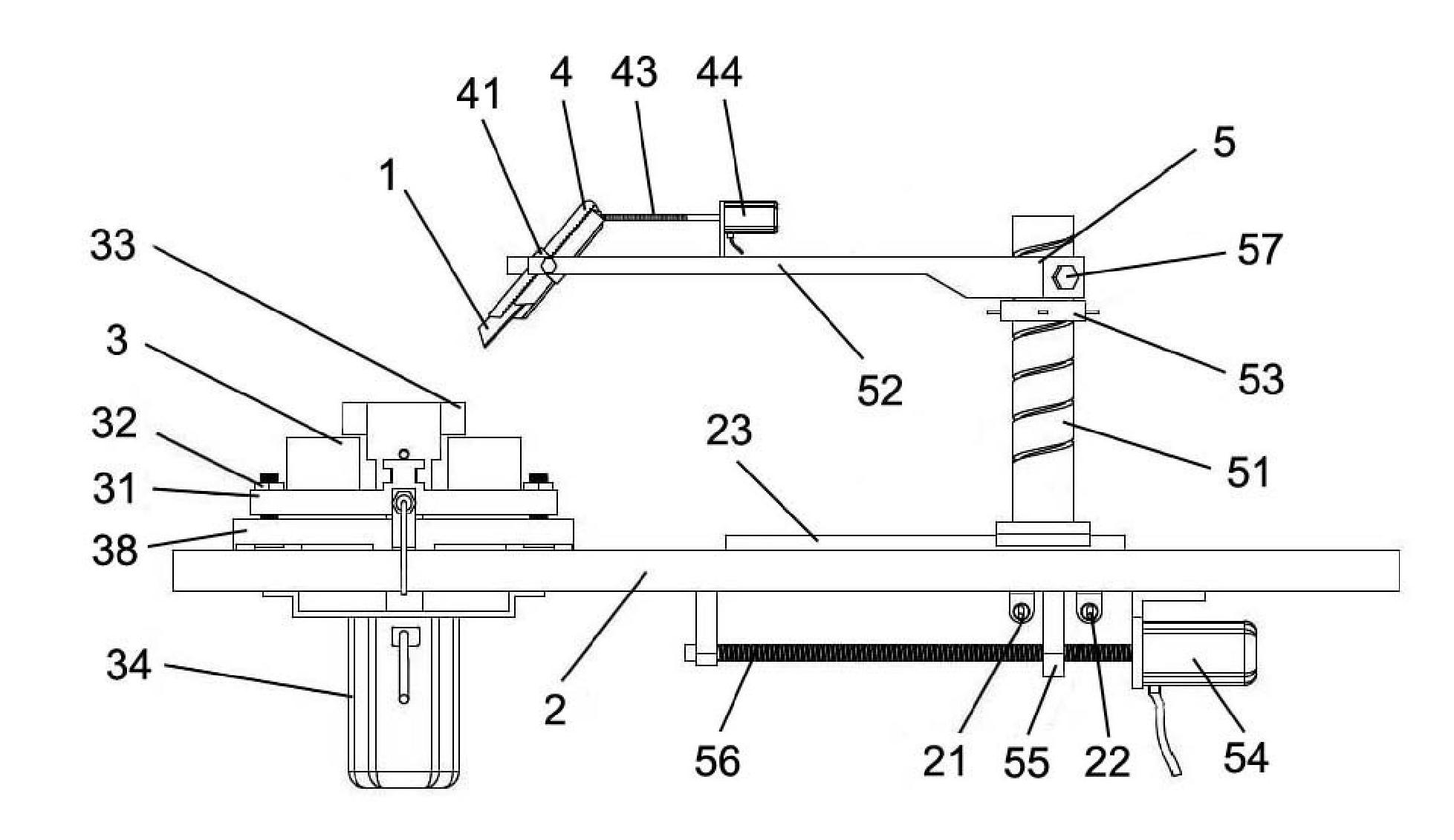 Salt mist scratch test device