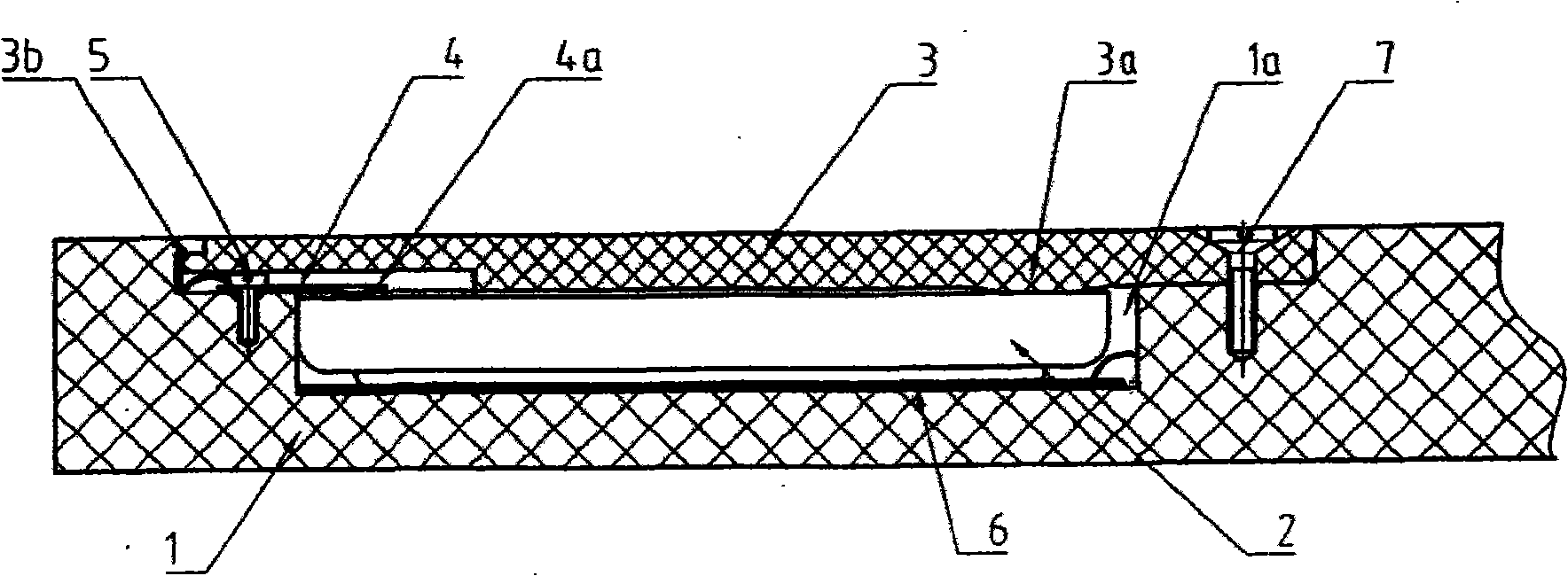 Electronic apparatus power supply output end structure