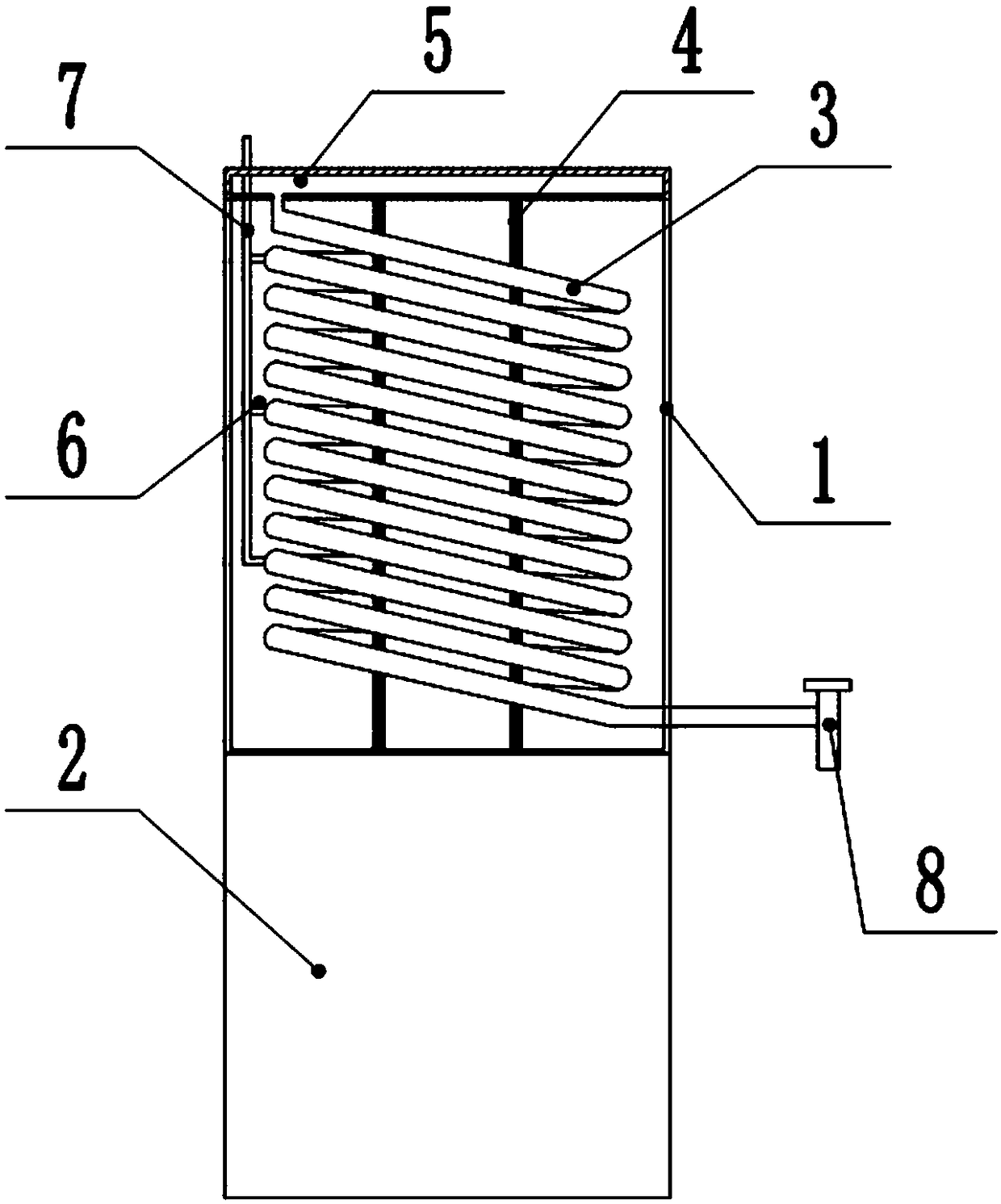 Instantaneous refrigeration beer machine