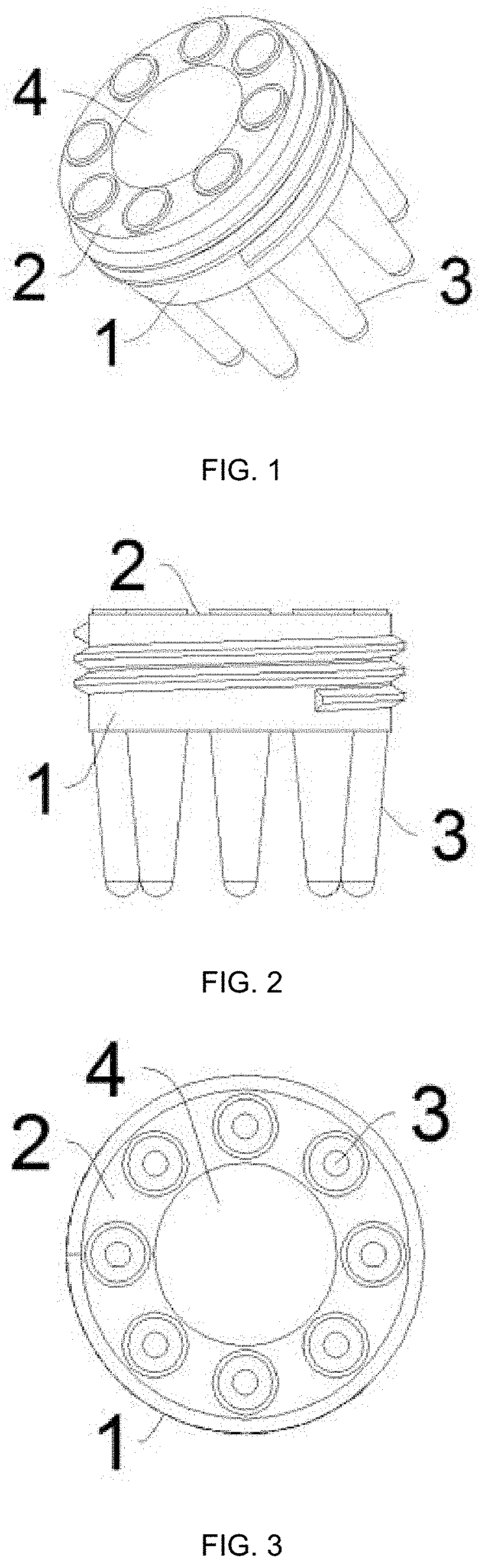 Reaction tube for multiple nucleic acid amplification