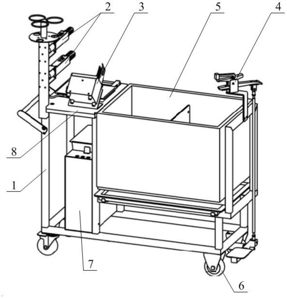 Integrated operation equipment for piglets