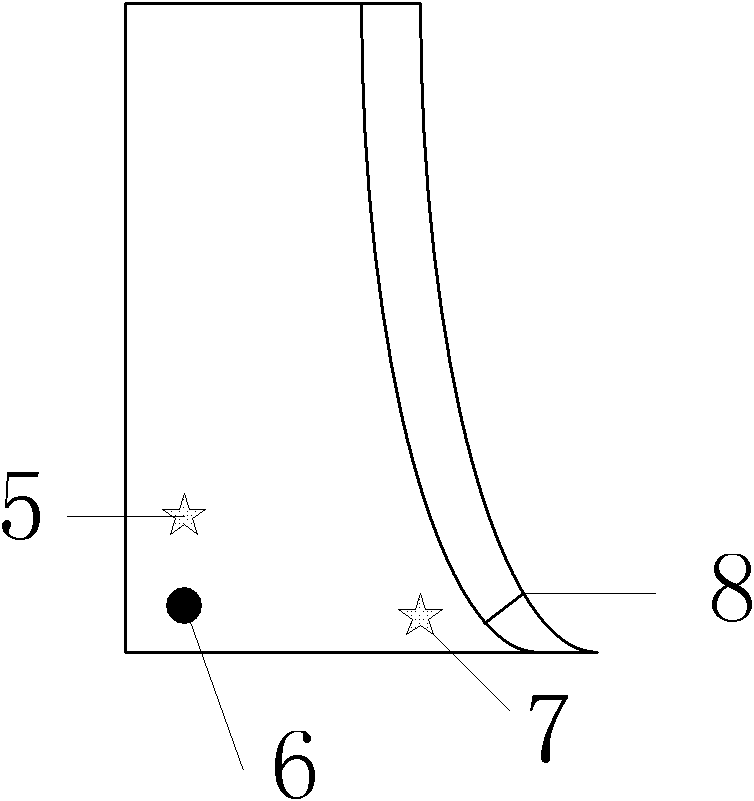 Method for identifying damage of aircraft structural parts based on acoustic emission detection