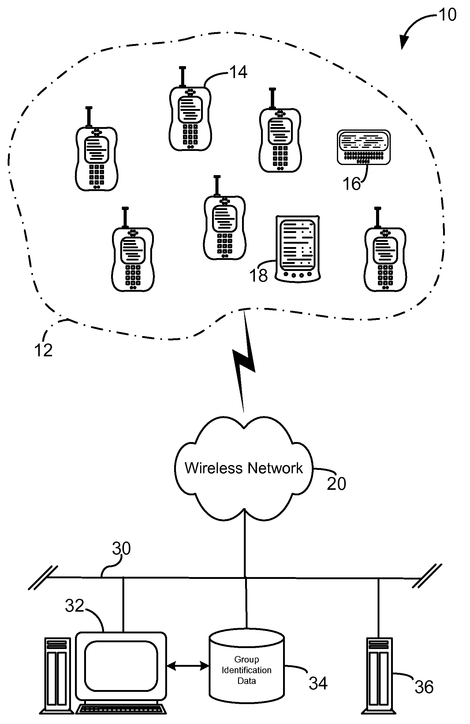 Prioritization of group communications at a wireless communication device