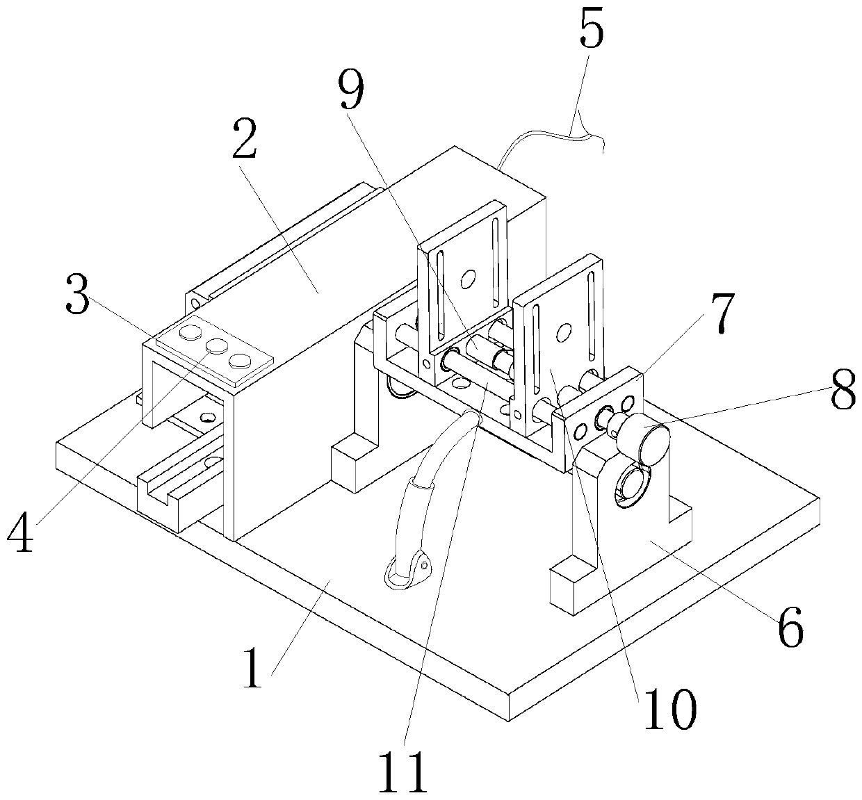 Auxiliary fixing device used for model making