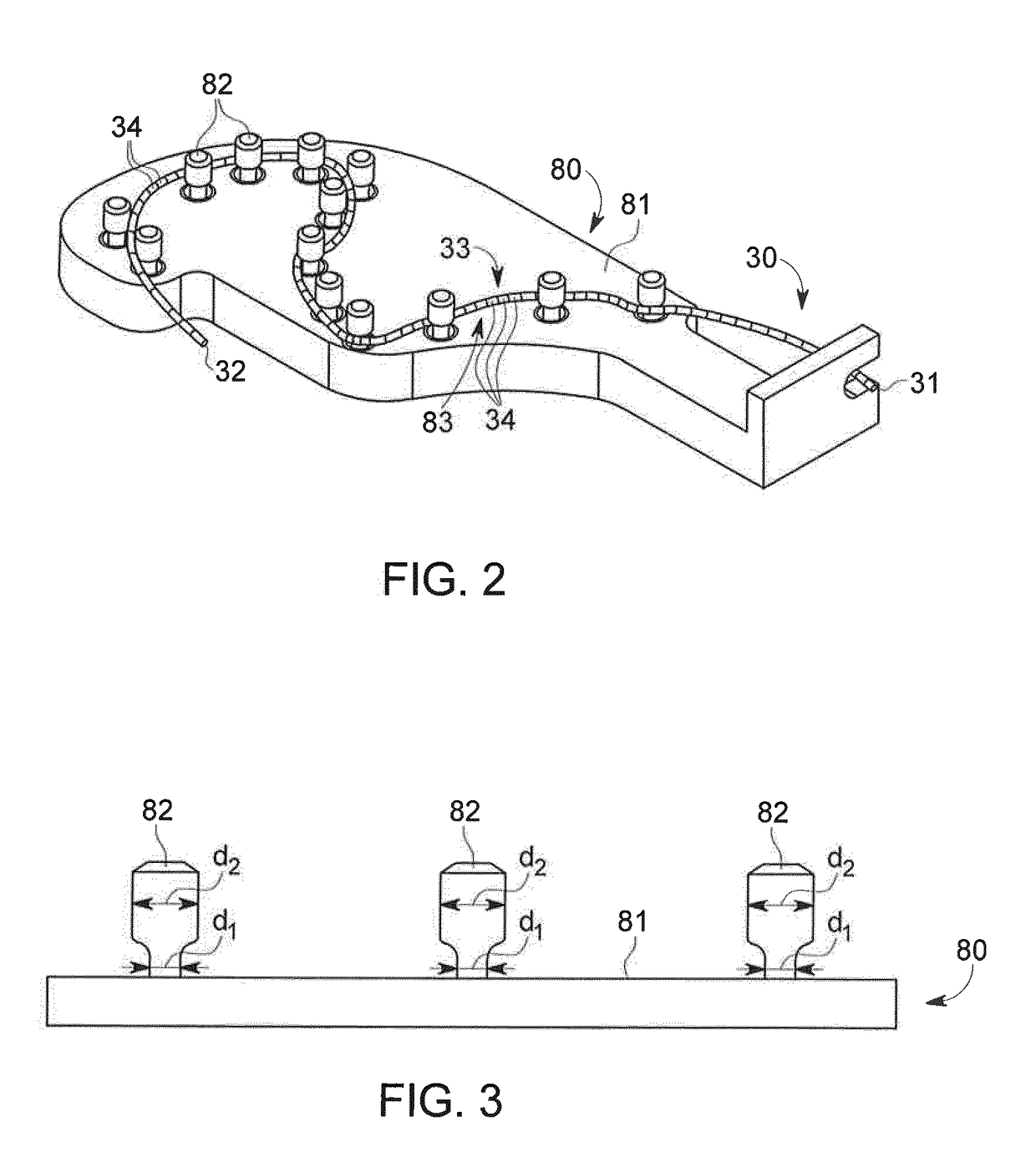 Optical Fiber Arrangement for a System for Measuring the Light Absorption or Determining the Concentration of a Substance