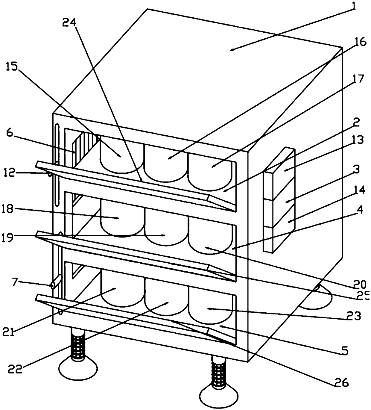 Medical multilayer variable temperature injection device with tumour treatment function