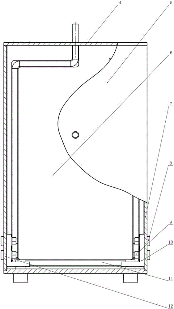 Welding protection tool for vacuum atmosphere furnace