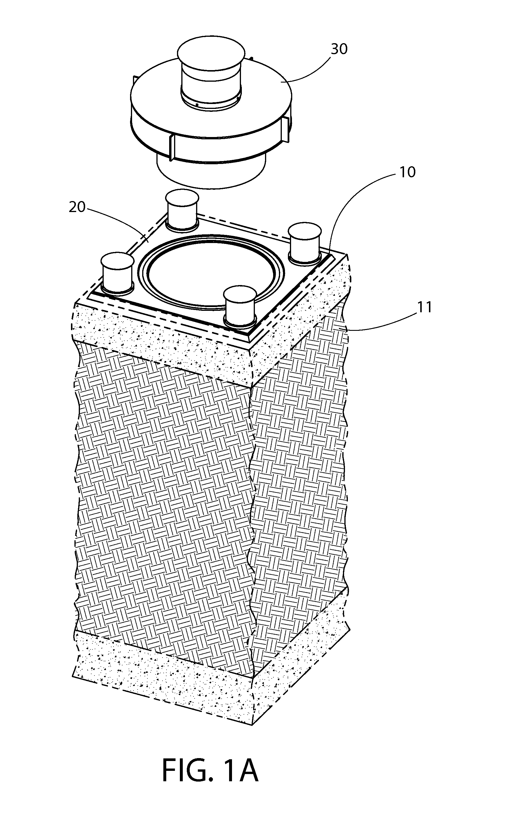 System and method of storing and/or transferring high level radioactive waste