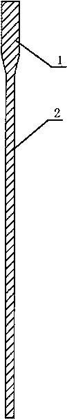 Lead-acid battery grid, polar plate and manufacturing method of grid