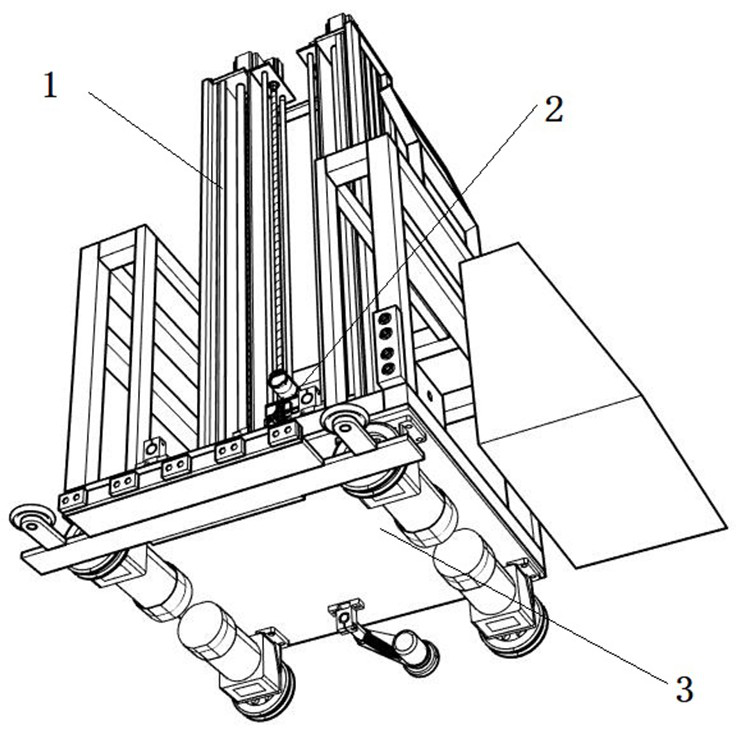 Low-voltage power distribution cabinet operation robot and control system