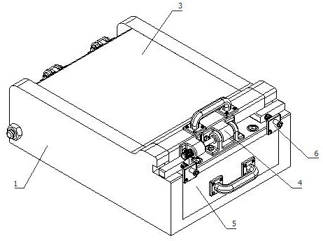 Reusable pouring steel box