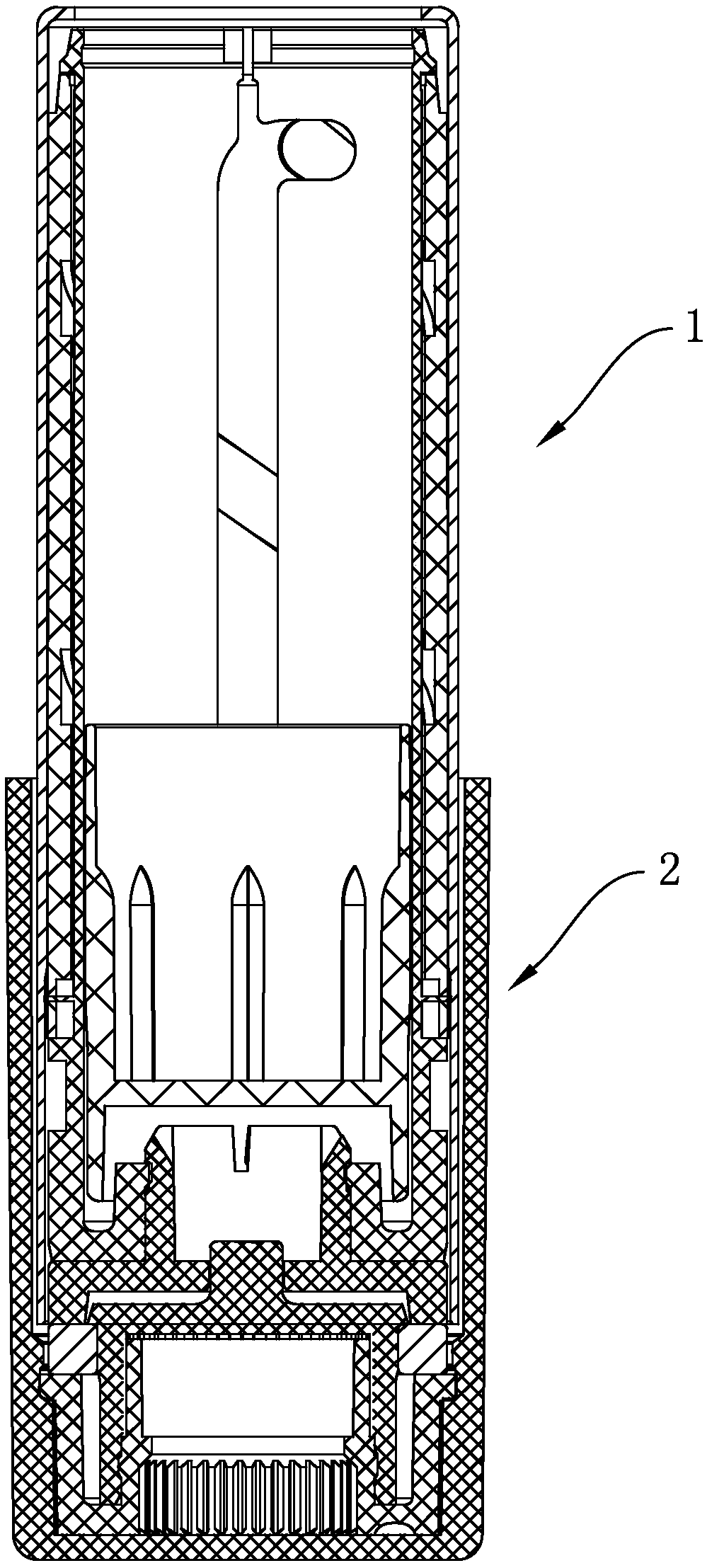 Median bundle core and packaging pipe