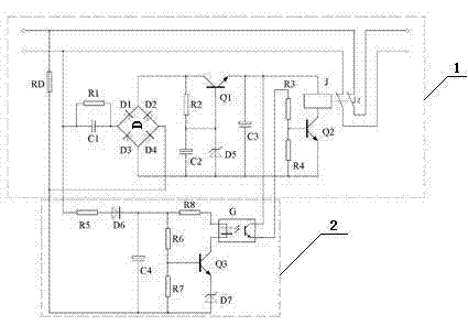 AC outlet with overvoltage protection