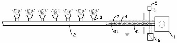 Efficient dissolved oxygen sewage aeration tank