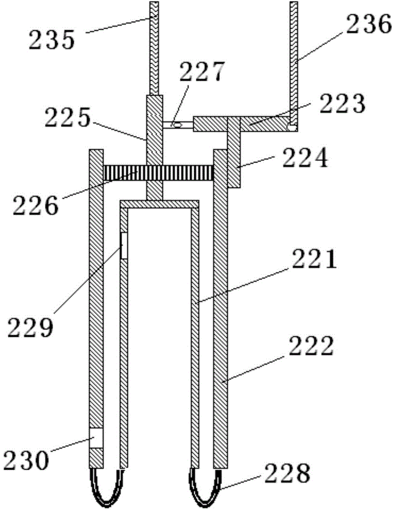 Automatic satellite synchronization surface layer columnar water sample collection system and automatic satellite synchronization surface layer columnar water sample collection device