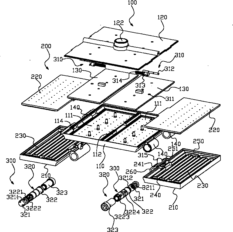 Folding shower head