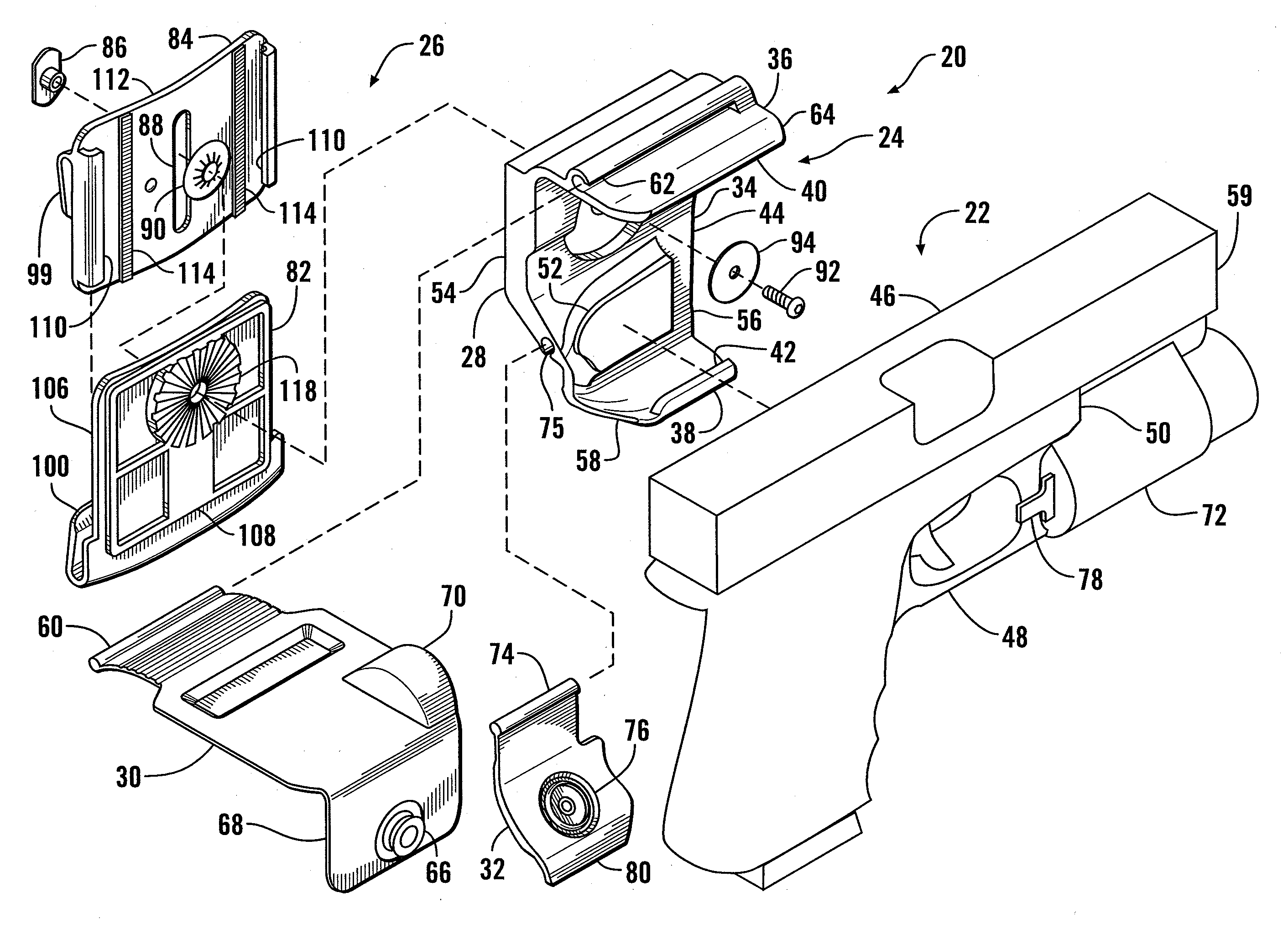 Handgun holster