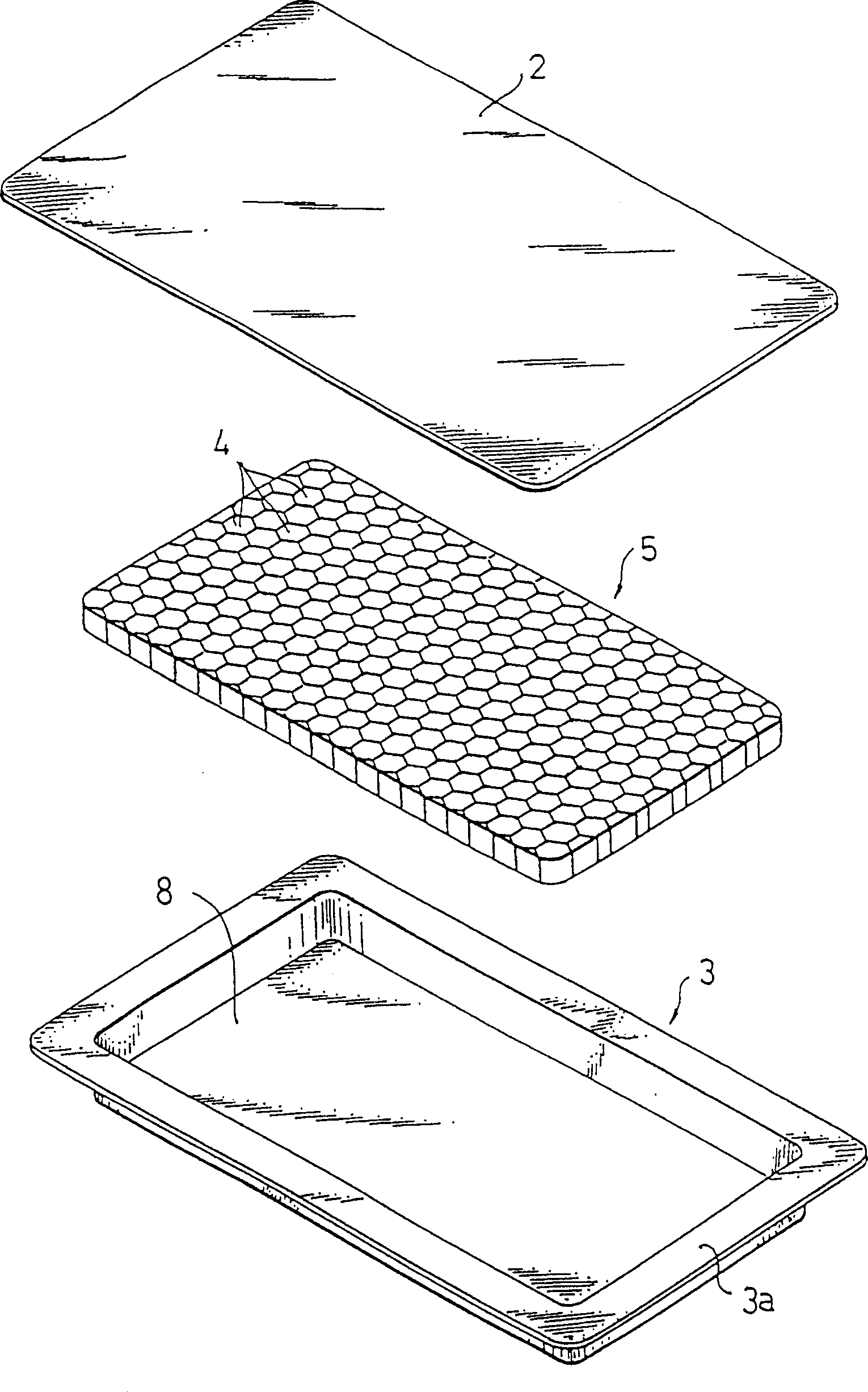 Magnetic display panel and method for producing same