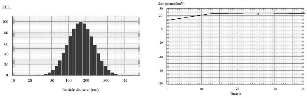 Preparation method and application of a kind of bacterial wall modified liposome carrying doxorubicin