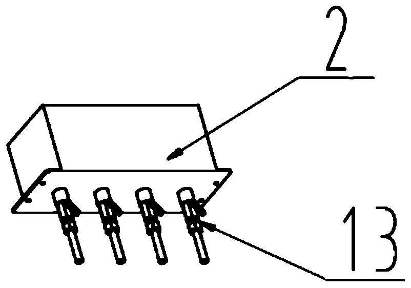 An automatic water pipe type sedimentation meter measuring device