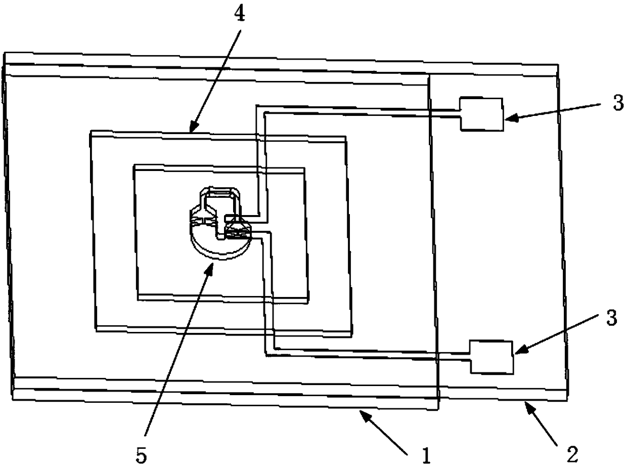 High impact inertia micro-fluid power connection switch and manufacturing method thereof