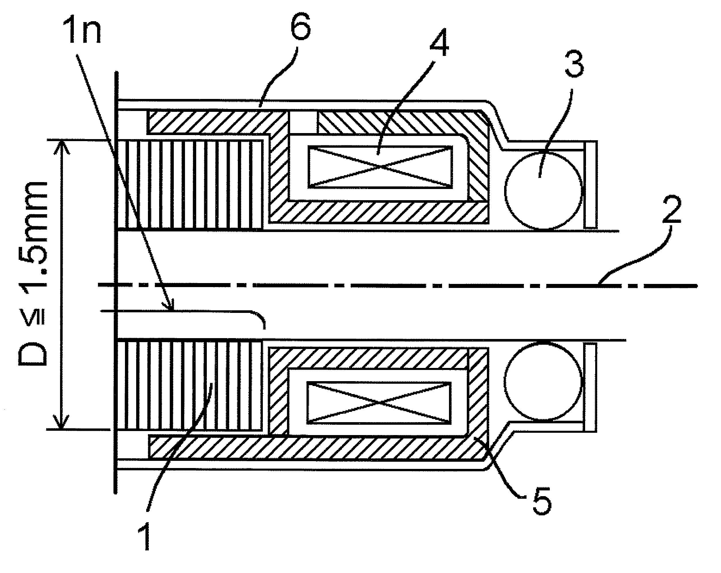 Micro rotor and rotary electric machine incorporating same